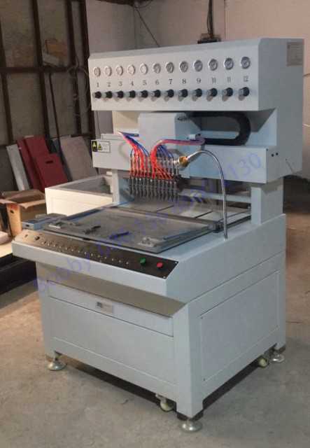 Pvc logo dispenser machine